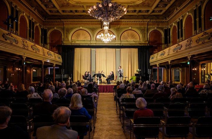 Stadshusets spegelsal där Nordiska Kammarorkestern ska spela sin AW-konsert den 13 september