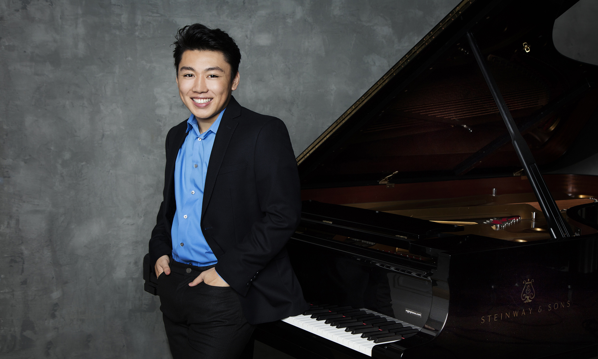 George Li framför en flygel